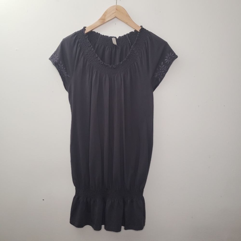 Thyme Grey Maternity Short Sleeve Size S